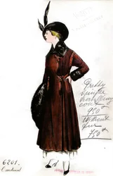 Le design du manteau de voyage Cardinal